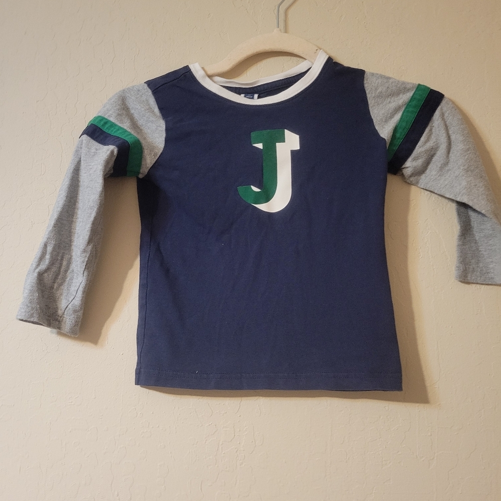 Janie and Jack emblemed shirt